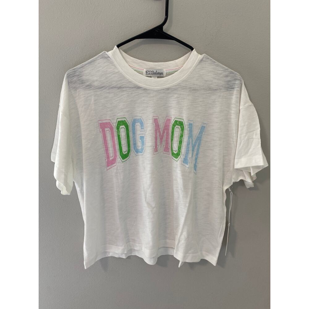 New P.J. Salvage Dog Mom Short Sleeve Sleep Shirt, Size Small
